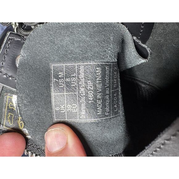 RARE Dr. Martens 1460 Zip Boots Men’s 7 Women’s 8 SOLD OUT Dual Zip Lace-Up NEW - Picture 11 of 16